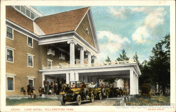 Lake Hotel, Yellowstone Park Yellowstone National Park