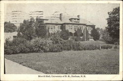 University of New Hampshire - Morrill Hall Postcard