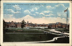 General View of National Soldiers' Home Postcard