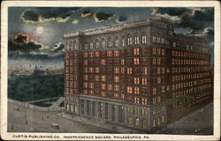 Curtis Publishing Co., Independence Square, Philadelphia, PA Postcard