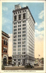Palmetto National Bank Building Columbia, SC Postcard Postcard