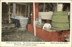 Interior of a Sugar House Postcard