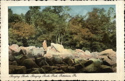 Ringing Rocks, Ringing Rocks Park Postcard