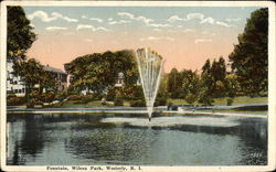 Scenic View of Fountain in Wilcox Park Scenic View of Fountain in Wilcox Park