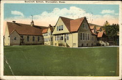 Bancroft School and Grounds Postcard
