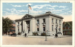 Post Office Chillicothe, OH Postcard Postcard