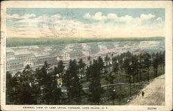 Camp Upton - Long Island Postcard