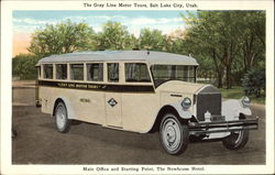 The Gray Line Motor tours Postcard