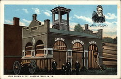 John Brown's Fort Harpers Ferry, WV Postcard Postcard