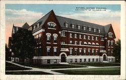 University of Illinois - Natural History Building Postcard