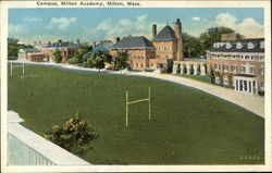 Campus of Milton Academy Postcard