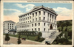 School of Engineering, University of Pittsburgh Pennsylvania Postcard Postcard