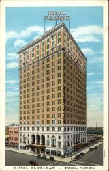 Hotel Floridan Tampa, FL Postcard Postcard