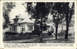 Grand View Lodge Horseheads, NY Postcard Postcard