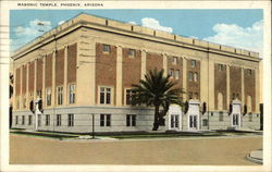 Masonic Temple Postcard