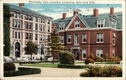 Columbia University - Philosophy Hall Postcard