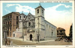 "La Merced" Church Panama, Panama Postcard Postcard