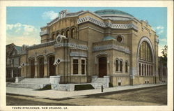Street View of the Touro Synagogue Postcard