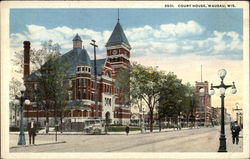 Court House Wausau, WI Postcard Postcard