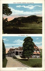 Country Club and Golf Course among The Bluffs La Crosse, WI Postcard Postcard