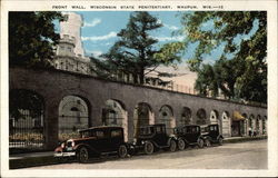 Wisconsin State Penitentiary - Front Wall Postcard