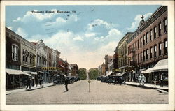 View of Tremont Street Postcard