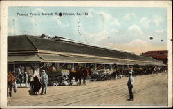 Famous French Market Postcard