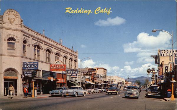 The seat of Shasta COunty Redding California