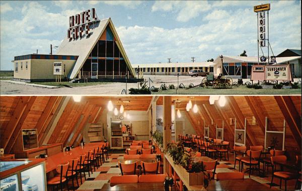 Sundowner Lodge, U.S. 283 Hiway & I-70 Wakeeney Kansas