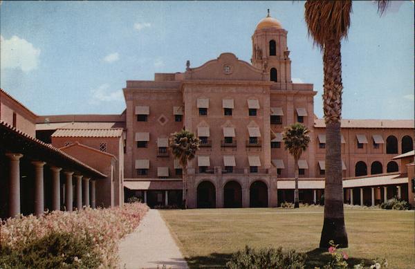 U.S. Veteran's Hospital - Main Building & Patio Tucson Arizona