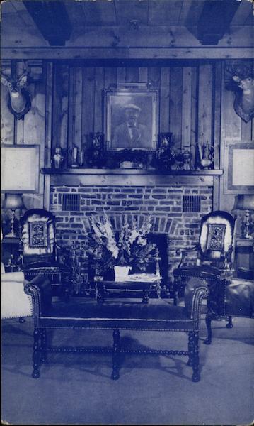 A Lobby View at Grossinger's - Open All Year New York