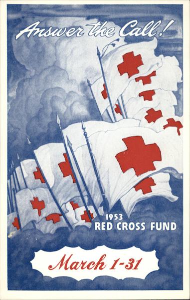 1953 Red Cross Fund Washington District of Columbia