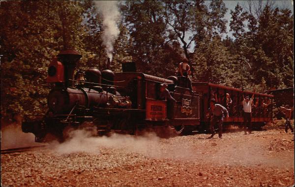 Train Robbery on the Frisco-Silver Dollar Line at Silver Dollar City