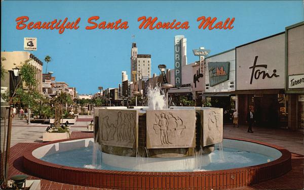 Santa Monica Mall California