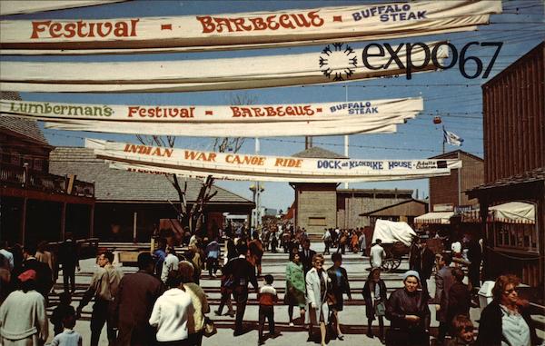 In Fort Edmonton-Pioneerland Montreal QC Canada Quebec