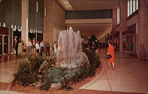 Thomas Mall - Illuminated Playing Fountain Phoenix Arizona