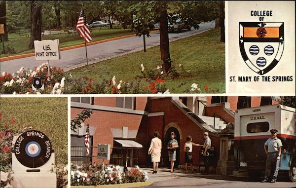 U.S. Post Office, College Springs Brancj at the College of St. Mary of the Springs Columbus Ohio