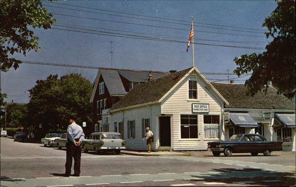 Village Scene Hyannis Port Massachusetts