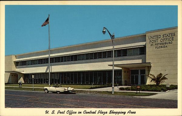 U.S. Post Office, Central Plaza Shopping Area St. Petersburg Florida