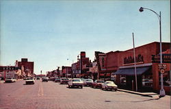 Main Street, Clovis, New Mexico Postcard Postcard