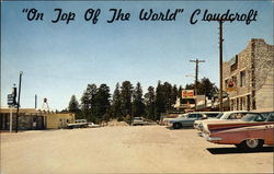 Main Street; "On Top of the World" Postcard