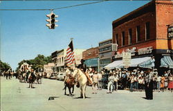 Business District Clayton, NM Postcard Postcard