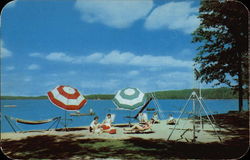 Ruttger's Pine Beach Lodge on the shores of beautiful Gull Lake Brainerd, MN Postcard Postcard