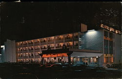 Atlantic Sands Motel, Boardwalk & Baltimore Ave Rehoboth Beach, DE Postcard Postcard