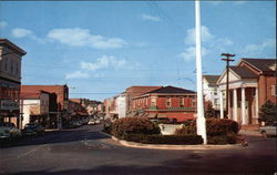 Walnut Street Looking North Postcard