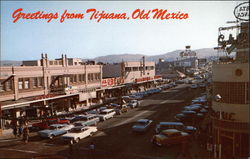 Avenida Revolucion Woolworth de Mexico's store Postcard