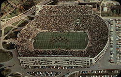 Aerial View of Spartan Stadium East Lansing, MI Postcard Postcard