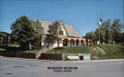 Baranof House Museum Kodiak, AK Postcard Postcard