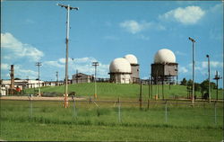 USAF 664th Radar Squadron - Highest Point Elevation 1549 Feet Bellefontaine, OH Postcard Postcard