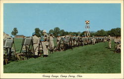 Firing Range, Camp Perry Postcard